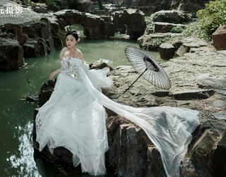 圆梦！不结婚也想拍的中式园林风格婚纱